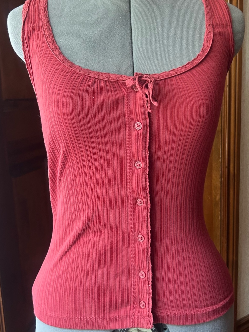 Buttoned Tank from Aerie